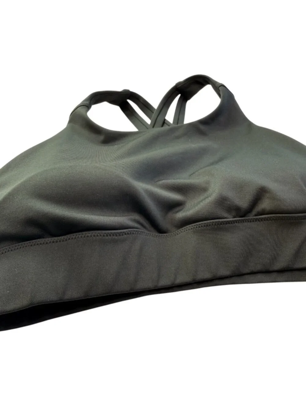 HYLETE Sports Bra Black.  Size Women's Medium Cross Back